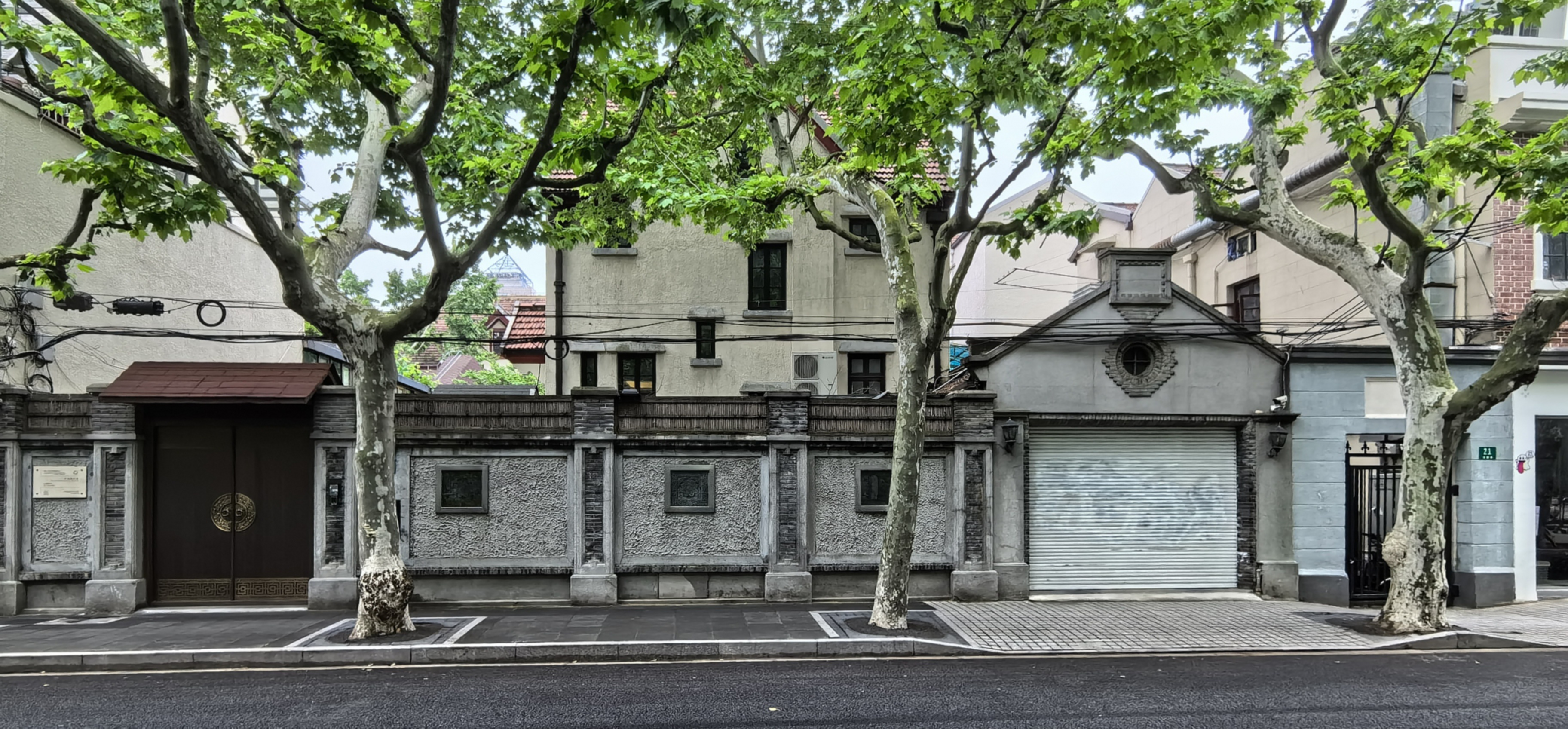 安福路沿街花園洋房 , 名人舊居,徐匯區(qū)文物保護點